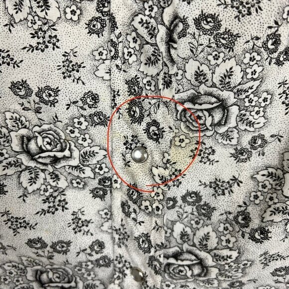 Vintage LADY DG by Dickson-Jenkins Womens 32 Western Shirt Short Sleeve Button - Picture 7 of 9